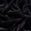 Трикотаж с металлизированной нитью фиолетовый