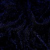 Трикотаж с металлизированной нитью синий