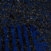 Трикотаж-вязка "Полоска с люрексом" синий