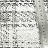 Твид костюмно-пальтовый Шанель в крупную клетку белый